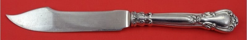 Gorham Chantilly Sterling Silver Fish Knife 7 3/4 Inch: Gorham Chantilly Sterling Silver Fish Knife 7 3/4 Inch This exquisite fish knife is part of the Chantilly pattern by Gorham, crafted from all sterling silver. Measuring 7 3/4 inches in length, this kn