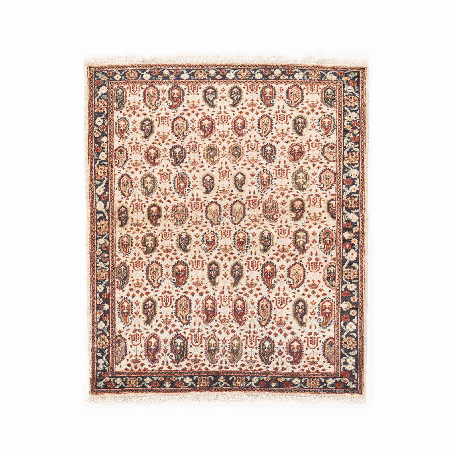 Authentic Handmade Hereke Wool on Cotton Carpet: Authentic Handmade Hereke Wool on Cotton Carpet This Authentic Handmade Hereke Carpet showcases exquisite craftsmanship with wool woven on a cotton base. The intricate double knot weaving technique en