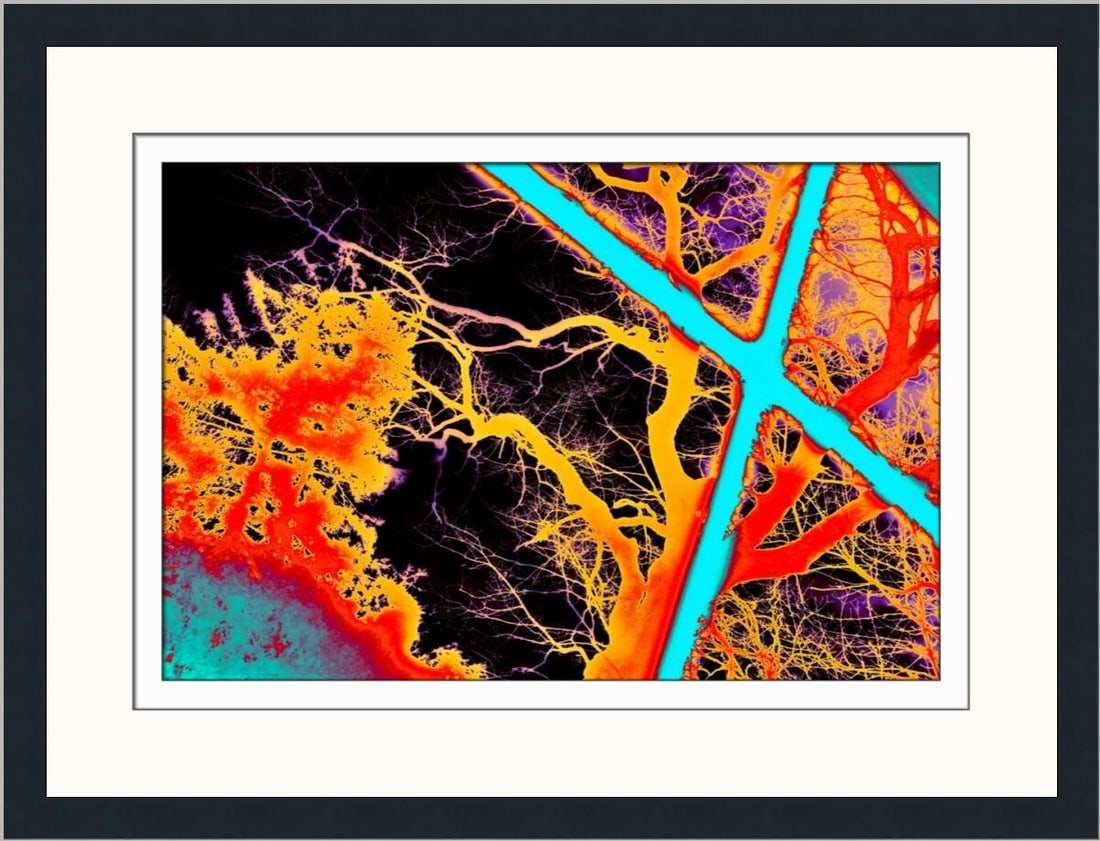 Brent Wickes You Can't Escape It Limited Edition Giclee Print Framed Signed: Brent Wickes You Can't Escape It Limited Edition Giclee Print Framed Signed This striking giclee print titled "You Can't Escape It" by artist Brent Wickes showcases the unique style of Abstract Surrea