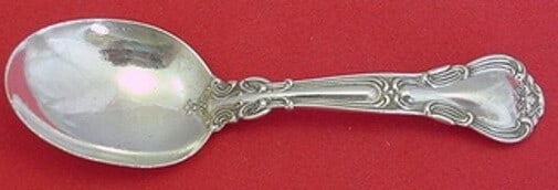 Gorham Chantilly Sterling Silver Baby Spoon 4.5 Inches: Gorham Chantilly Sterling Silver Baby Spoon 4.5 Inches This exquisite Chantilly baby spoon by Gorham is crafted from high-quality sterling silver and measures 4 1/2 inches long. Designed in the elegan