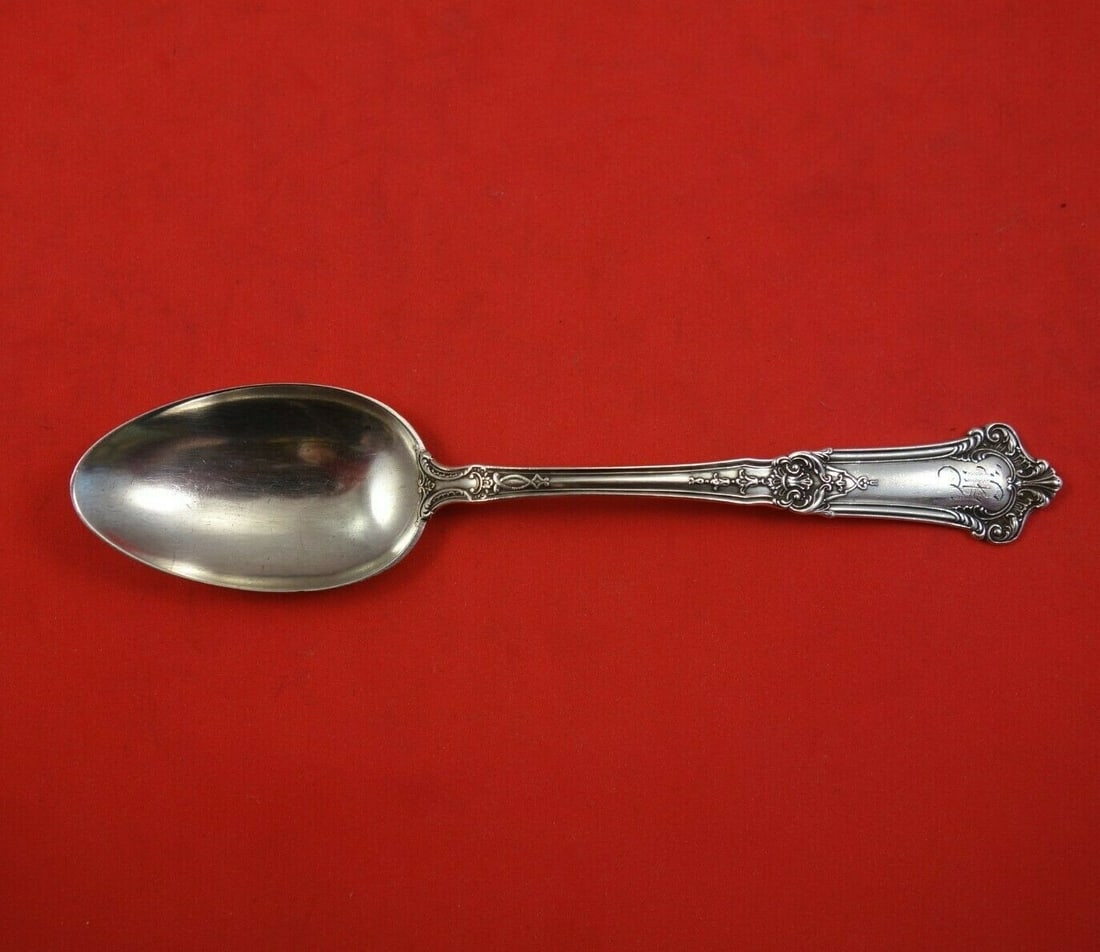 Gorham Albemarle Sterling Silver Teaspoon 5.75 Inch Heirloom Flatware: Gorham Albemarle Sterling Silver Teaspoon 5.75 Inch Heirloom Flatware This exquisite Albemarle teaspoon by Gorham is crafted from high-quality sterling silver and measures 5 3/4 inches in length. Crea