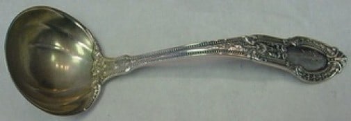 Gorham Tuileries Sterling Silver Gravy Ladle Gold Washed Bowl 6 Inch: Gorham Tuileries Sterling Silver Gravy Ladle Gold Washed Bowl 6 Inch Elevate your dining experience with this exquisite Tuileries by Gorham Sterling Silver Gravy Ladle. Featuring a beautifully crafted