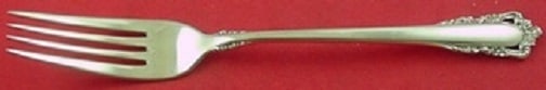 Lunt Carillon Sterling Silver 7 3/8" Fork Vintage Flatware: Lunt Carillon Sterling Silver 7 3/8" Fork Vintage Flatware This elegant 7 3/8" fork is part of the Carillon pattern by Lunt, crafted from high-quality sterling silver. It showcases a timeless design,