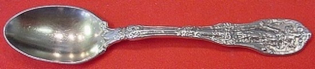 Gorham Mythologique Sterling Silver Demitasse Spoon Gold Washed 4": Gorham Mythologique Sterling Silver Demitasse Spoon Gold Washed 4" Introducing the Mythologique Demitasse Spoon by Gorham, a stunning heirloom piece crafted from sterling silver and beautifully gold w