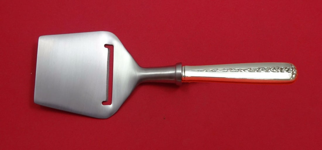 Towle Rambler Rose Sterling Silver Cheese Plane Custom 8 1/4 Inch: Towle Rambler Rose Sterling Silver Cheese Plane Custom 8 1/4 Inch Presenting the Rambler Rose by Towle Sterling Silver Cheese Plane, a beautiful addition to your serving pieces. This custom-made chees