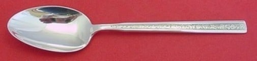 Gorham Trilogy Sterling Silver Teaspoon 6 1/4 Inch Flatware: Gorham Trilogy Sterling Silver Teaspoon 6 1/4 Inch Flatware This exquisite teaspoon from Gorham's Trilogy pattern features a classic design, crafted from high-quality sterling silver. Measuring 6 1/4