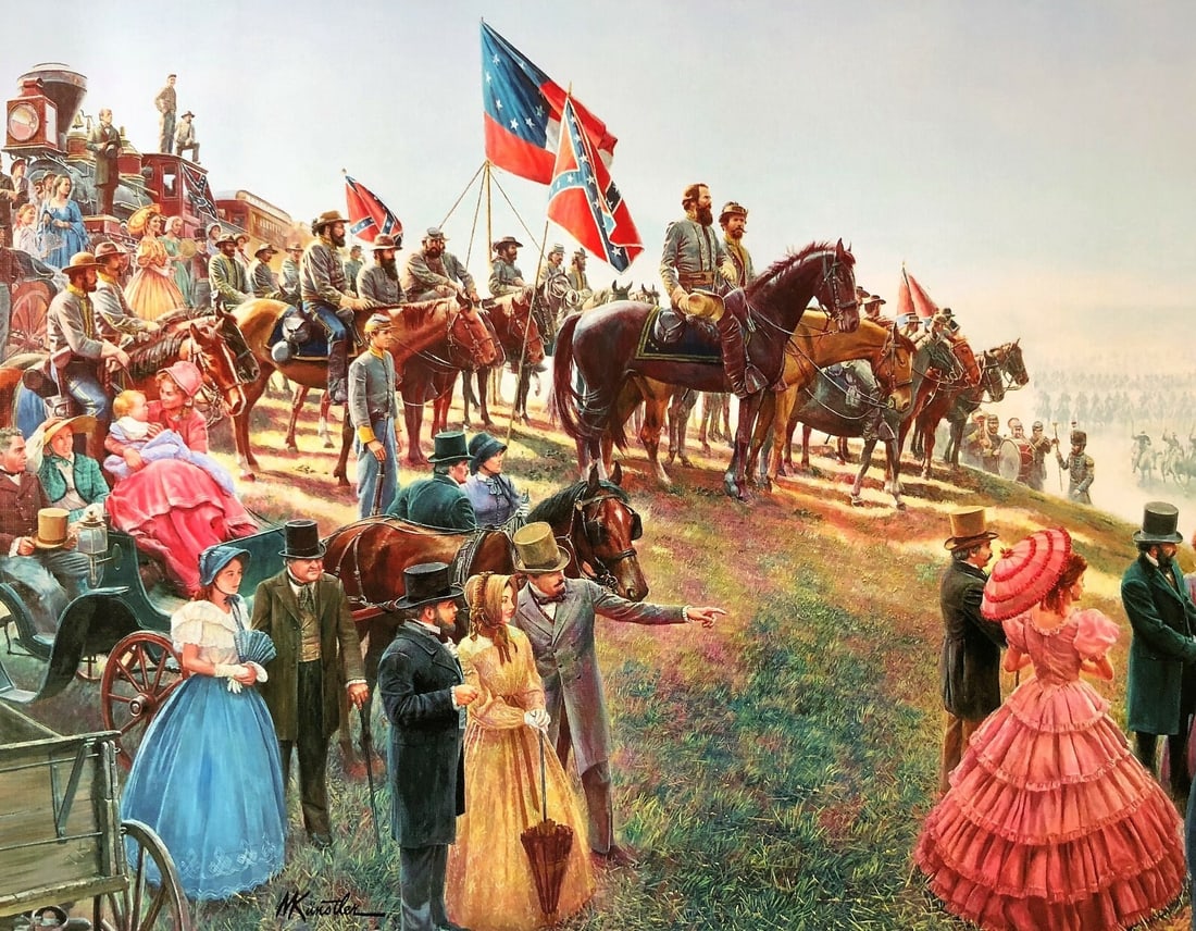 Mort Kunstler The Grand Review Civil War Print Custom Framed 17 x 20: Mort Kunstler The Grand Review Civil War Print Custom Framed 17 x 20 This stunning Mort Kunstler print titled "The Grand Review" showcases the artist's masterful realism in depicting historical events