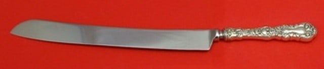 Gorham Imperial Chrysanthemum Sterling Silver Wedding Cake Knife 12": Gorham Imperial Chrysanthemum Sterling Silver Wedding Cake Knife 12" Celebrate your special occasions with this exquisite wedding cake knife featuring the Imperial Chrysanthemum pattern by Gorham. Cra