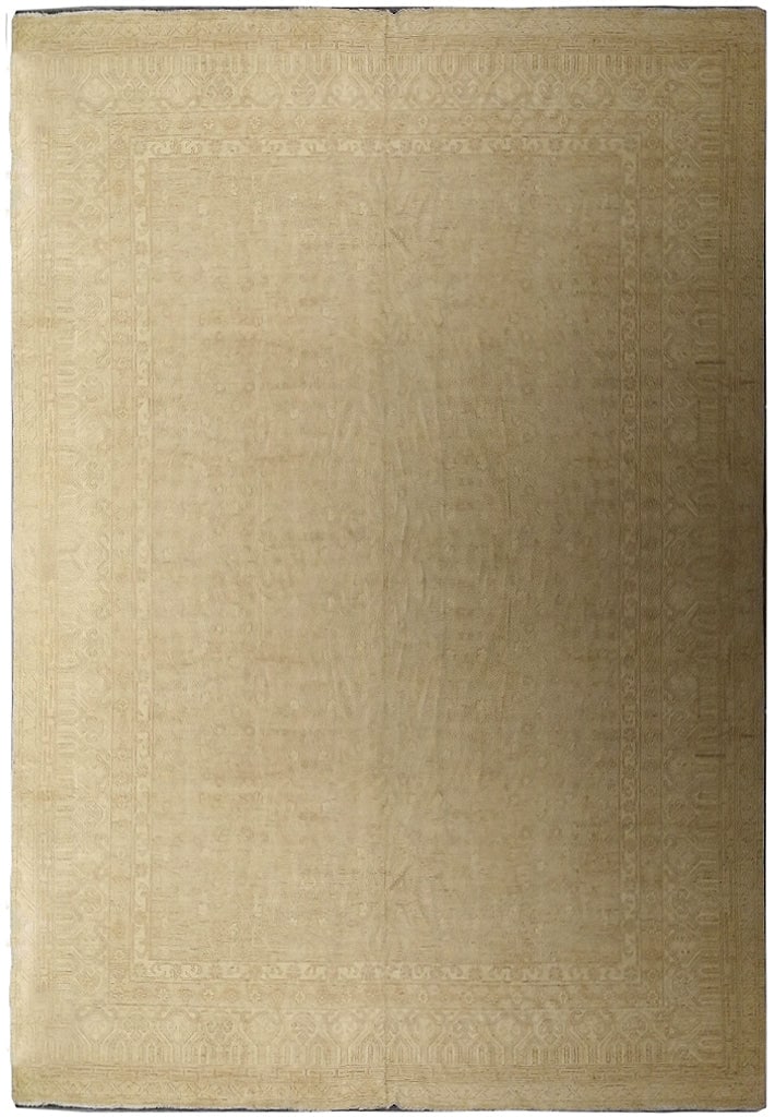 Chobi Peshawar Ziglar Rug 11.9 x 17.2 Feet Handcrafted Wool Neutral Colors: Chobi Peshawar Ziglar Rug 11.9 x 17.2 Feet Handcrafted Wool Neutral Colors Free continental US Shipping Discover the elegance of our Chobi Peshawar Ziglar Rug, expertly handcrafted in Peshawar, Pakist