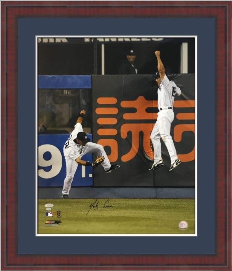 Melky Cabrera Signed NY Yankees 16" x 20" Photo Custom Framed Steiner: Melky Cabrera Signed NY Yankees 16" x 20" Photo Custom Framed Steiner Celebrate the legacy of Melky Cabrera with this stunning signed photo, capturing a pivotal moment in his career with the New York