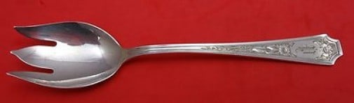 Durgin-Gorham Fairfax Engraved Sterling Silver Ice Cream Fork 5.5": Durgin-Gorham Fairfax Engraved Sterling Silver Ice Cream Fork 5.5" Introducing the Fairfax Engraved Ice Cream Fork by Durgin-Gorham, measuring 5 1/2 inches. This exquisite fork features the classic Fa