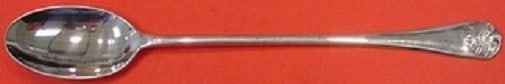 Stieff Williamsburg Shell Sterling Silver Iced Tea Spoon 7 Inch: Stieff Williamsburg Shell Sterling Silver Iced Tea Spoon 7 Inch This Williamsburg Shell iced tea spoon from Stieff is a stunning addition to your flatware collection. Crafted from high-quality sterlin