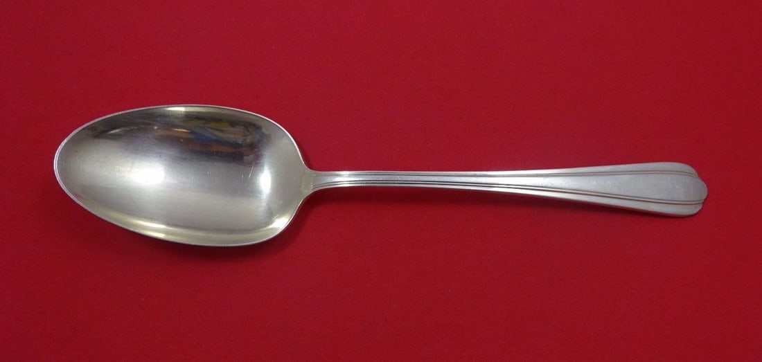 International Sterling Silver Chimes Serving Spoon 8 Inch: International Sterling Silver Chimes Serving Spoon 8 Inch Add elegance to your dining experience with this Chimes by International Sterling Silver Serving Spoon. Measuring 8 inches, this serving spoon