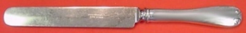 Tiffany & Co Flemish Sterling Silver Knife 9 1/4 Blunt Blade: Tiffany & Co Flemish Sterling Silver Knife 9 1/4 Blunt Blade This exquisite regular knife from the Flemish pattern by Tiffany & Co. features a hollow handle crafted from sterling silver, complemented