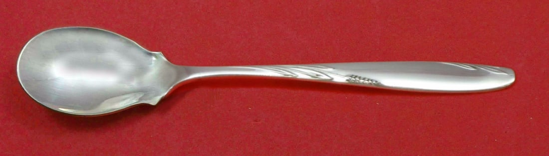 Gorham Willow Sterling Silver Ice Cream Spoon Custom Made 5 3/4": Gorham Willow Sterling Silver Ice Cream Spoon Custom Made 5 3/4" Indulge in the elegance of the Willow pattern with this custom-made ice cream spoon by Gorham. Crafted from high-quality sterling silve