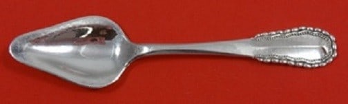 Georg Jensen Viking Number 6 Sterling Silver Melon Spoon 5 3/4": Georg Jensen Viking Number 6 Sterling Silver Melon Spoon 5 3/4" This exquisite spoon is crafted from sterling silver and features the iconic Viking / Number 6 pattern by Georg Jensen. Measuring 5 3/4"