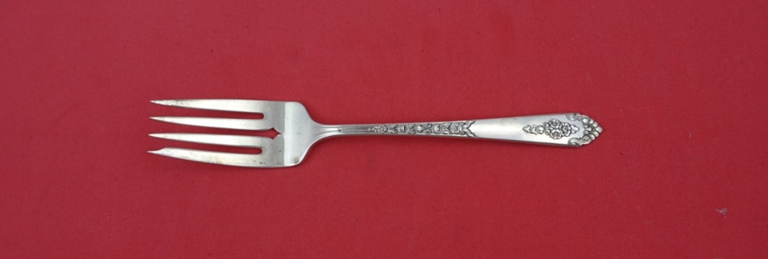 Royal Crest Promise Sterling Silver Salad Fork 6 1/4" (1 of 2)