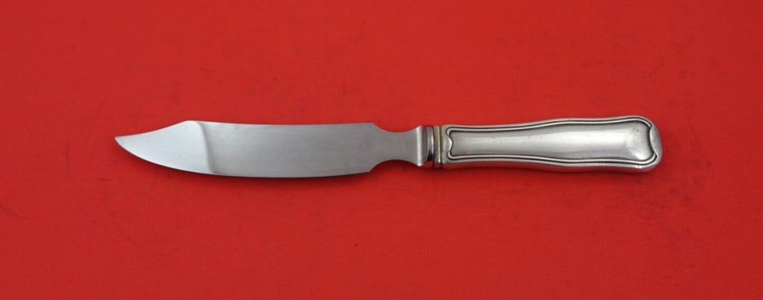 Georg Jensen Old Danish Sterling Silver Cheese Knife 8 Inch (1 of 2)