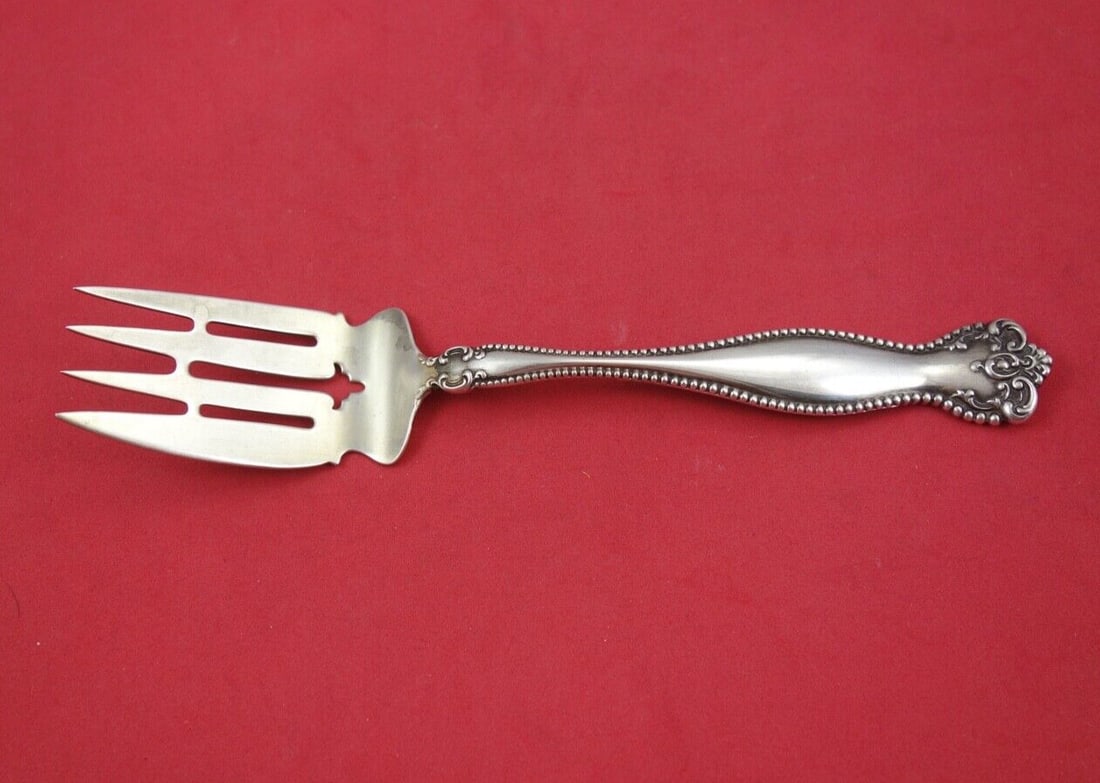 Alvin Raleigh Sterling Silver Serving Fork 7.5 Inch (1 of 2)