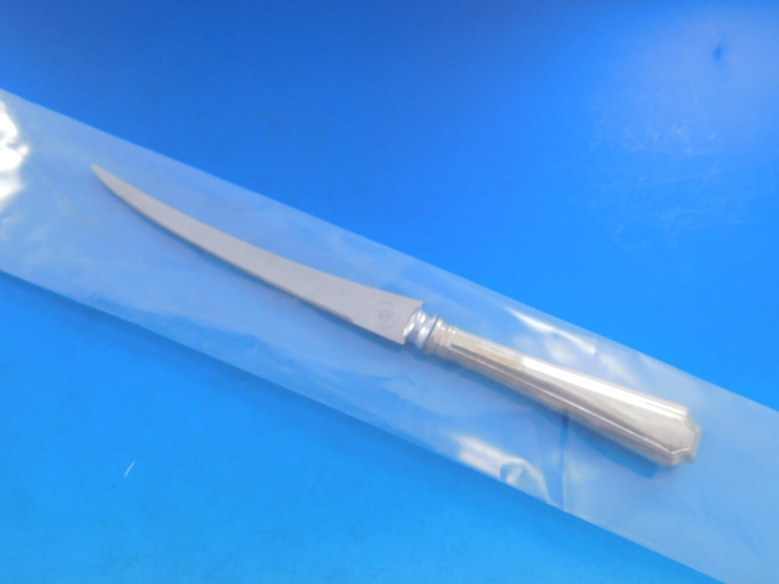 Durgin-Gorham Fairfax Sterling Silver Tomato Knife 7 7/8" Custom Serrated (1 of 6)