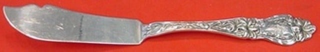 Frank Whiting Lily Sterling Silver Master Butter Knife 7 Inch (1 of 2)