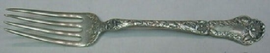 Gorham Poppy Sterling Silver Fork 6 3/4 Vintage Art Nouveau (1 of 3)