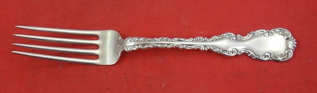 Whiting Gorham Louis XV Sterling Silver Dessert Fork 6 1/8" (1 of 2)