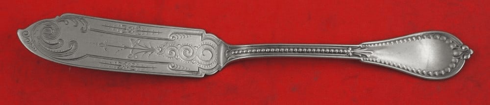Gorham Beaded Sterling Silver 7 3/4 Inch Master Butter Knife (1 of 2)