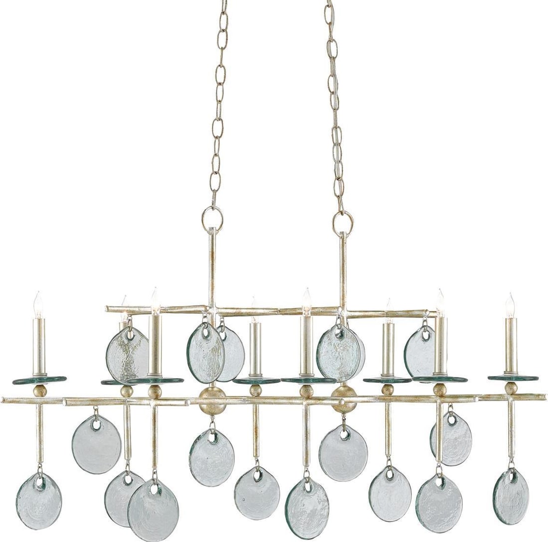Eco-Friendly Currey Sethos Bowl Chandelier 8 Bulb Adjustable Height (1 of 6)