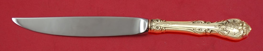 Gorham King Edward Sterling Silver Steak Knife 8 Inch Not Serrated (1 of 3)