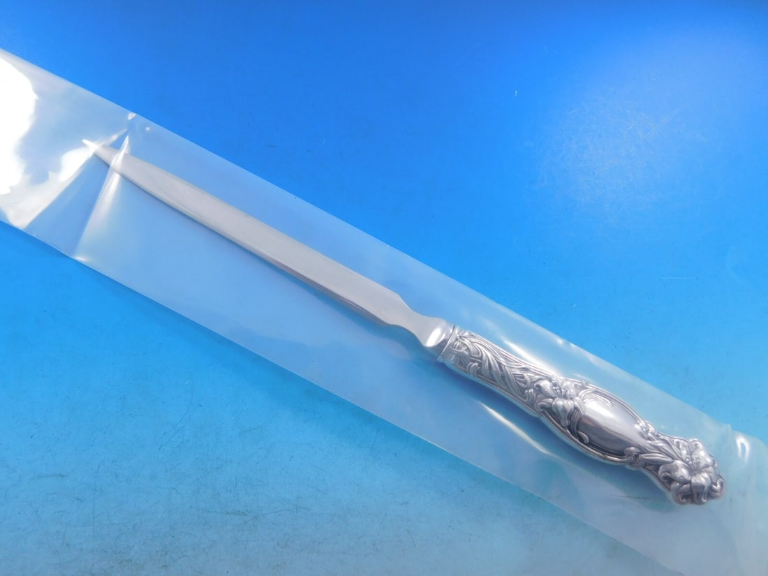 International Silver Frontenac Sterling Silver Letter Opener 9 1/8 Custom Art Nouveau (1 of 4)