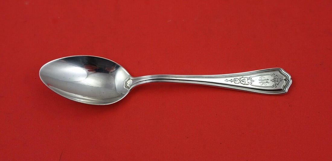 Reed & Barton Hepplewhite Chased Sterling Silver Teaspoon 5 3/4" (1 of 2)