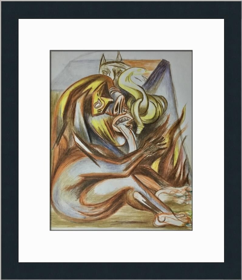 Jackson Pollock Untitled III Custom Framed Print Abstract Art: Jackson Pollock Untitled III Custom Framed Print Abstract Art This stunning custom framed print titled "Untitled III" by renowned artist Jackson Pollock showcases a captivating abstract expressionist
