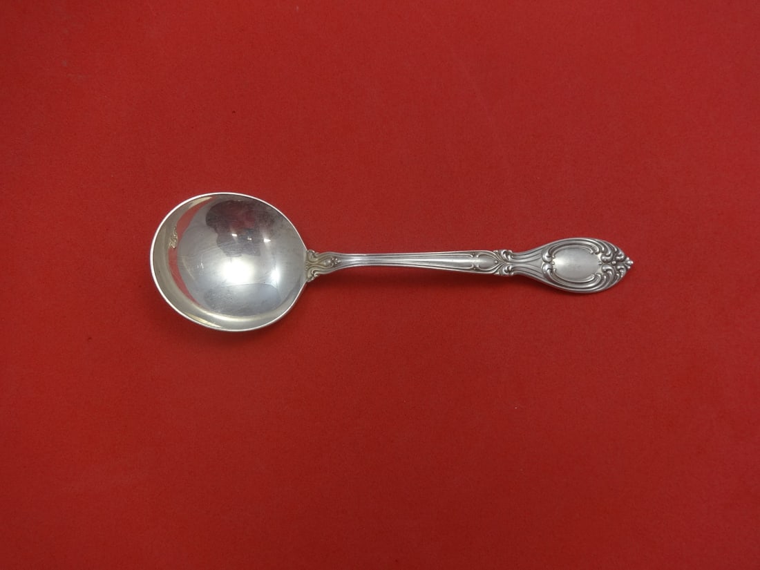 Frank Whiting Victoria-Florence Sterling Silver Cream Soup Spoon 6.25" (1 of 1)