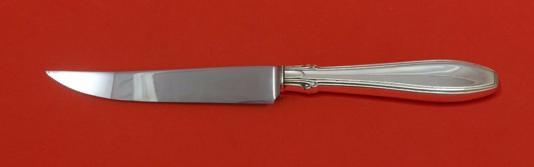 Gorham Nocturne Sterling Silver Custom Steak Knife 8 1/2" (1 of 2)