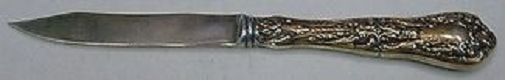 Gorham Paris Sterling Silver Vermeil Fruit Knife 7 1/8" Cherubs (1 of 1)