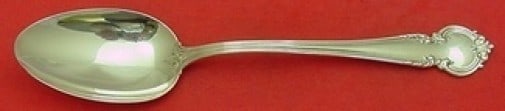 Reed & Barton La Comtesse Sterling Silver Serving Spoon 8 3/8 in (1 of 2)