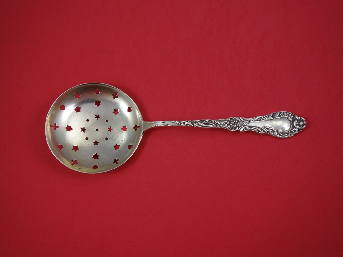 Frank Smith Crystal Sterling Silver Tomato Server 8 3/4 Inches (1 of 1)