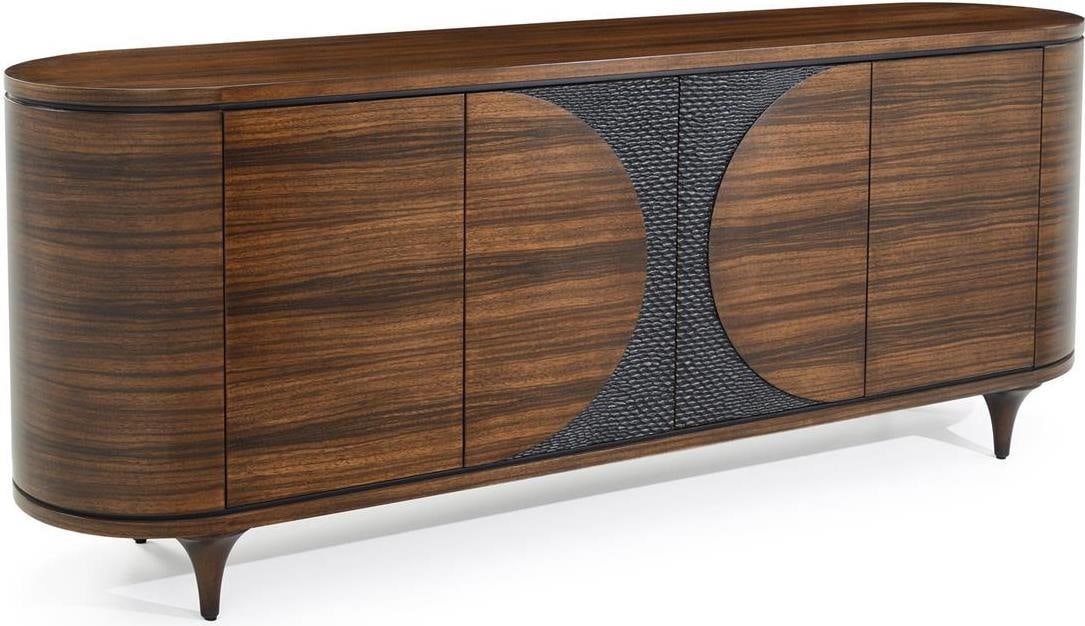 John-Richard Hearthside Black Credenza for Stylish Home Decor (1 of 8)