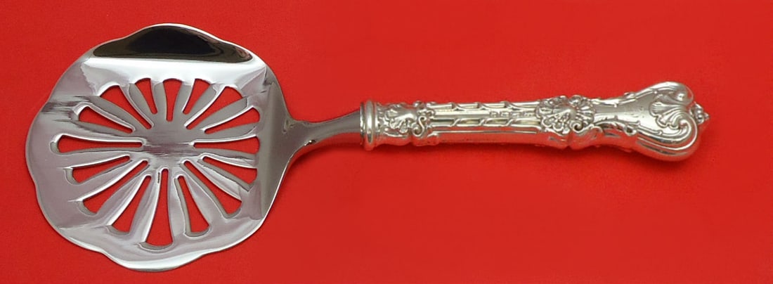 Whiting King Edward Sterling Silver Tomato Server Custom Made 8": Whiting King Edward Sterling Silver Tomato Server Custom Made 8" This exquisite tomato server features a stunning design from the King Edward pattern by Whiting. Crafted from high-quality sterling sil