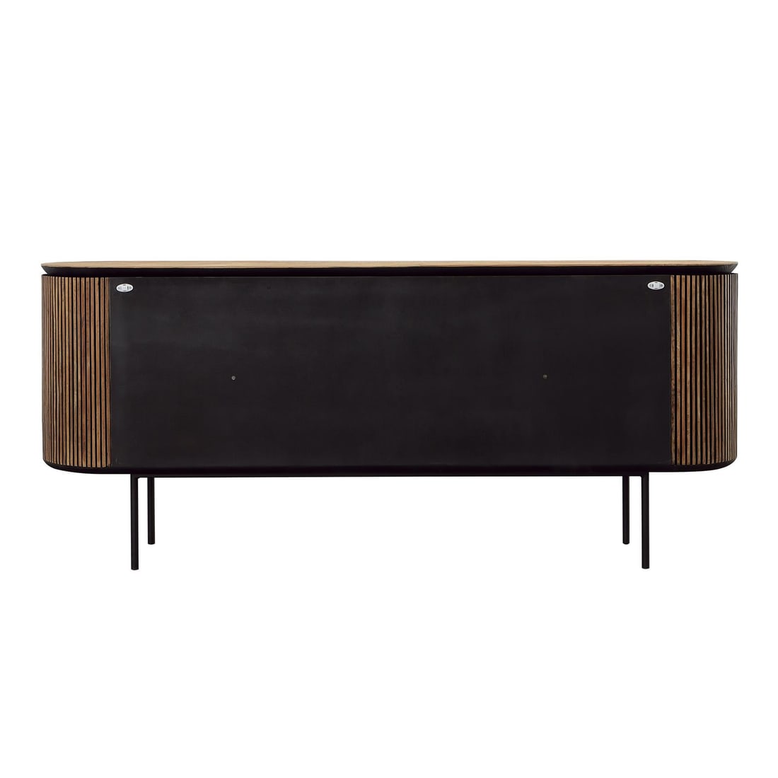 Dabney Sideboard Natural Teak Wood Rustic Modern French Style (1 of 7)