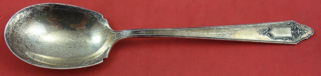 Lunt Granado Sterling Silver Sugar Spoon 6.25 Inch Serving Spoon (1 of 2)