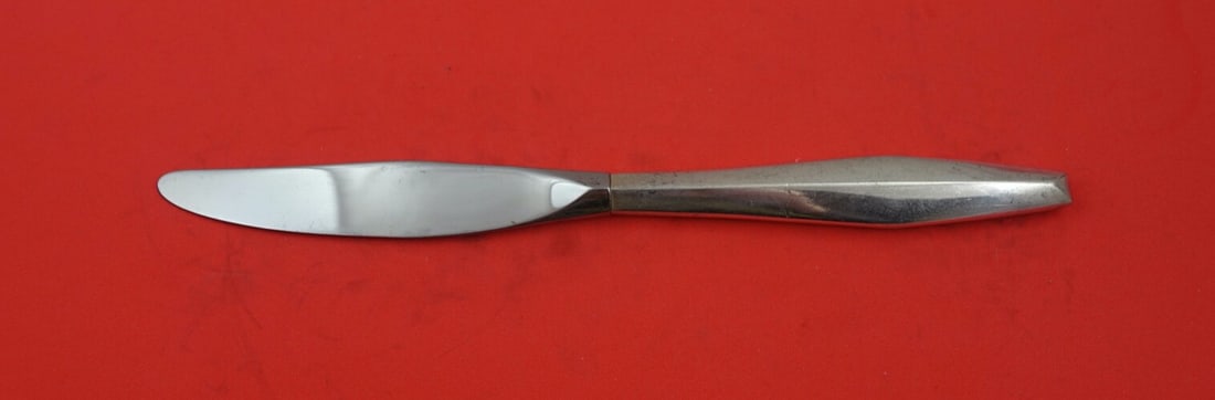 Reed and Barton Diamond Pattern Sterling Silver Knife 9" (1 of 2)