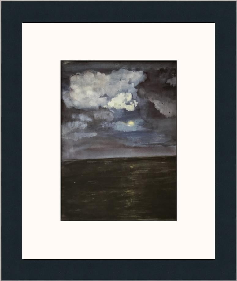 John La Farge Seascape Custom Framed Print 1990 Impressionism Art (1 of 2)