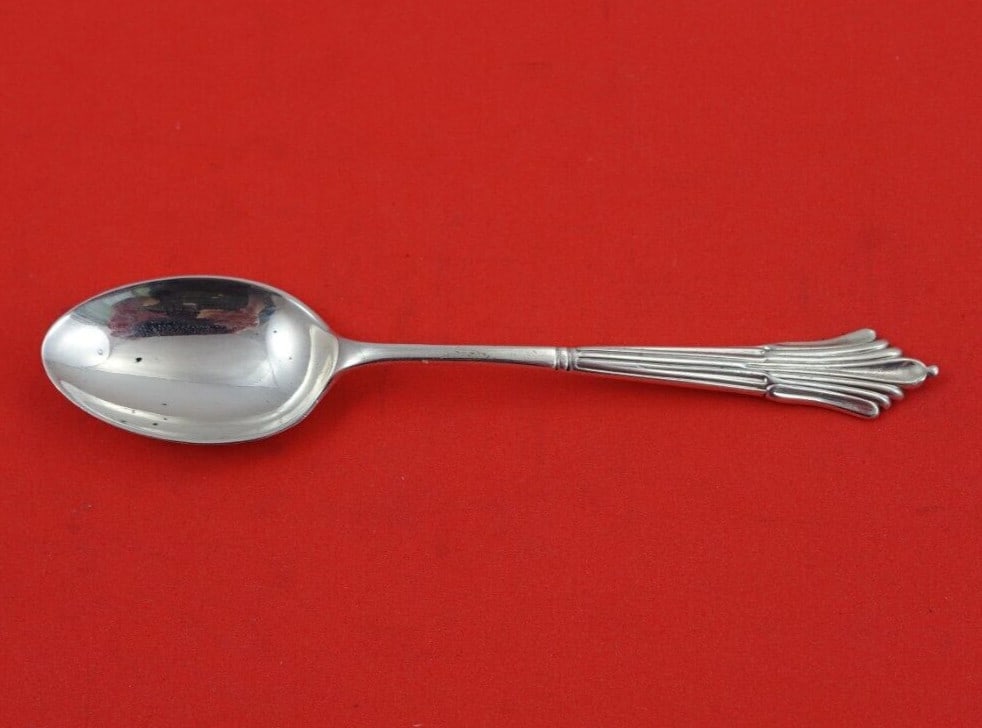 Mappin & Webb Albany Sterling Silver Demitasse Spoon 4 3/4 inches (1 of 3)