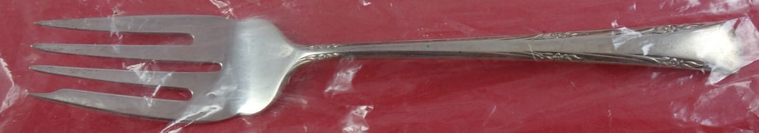 Gorham Greenbrier Sterling Silver Salad Fork 6.5 Inch New: Gorham Greenbrier Sterling Silver Salad Fork 6.5 Inch New Introducing the Greenbrier Salad Fork by Gorham, a stunning piece crafted from high-quality sterling silver. Measuring 6 1/2 inches, this fork