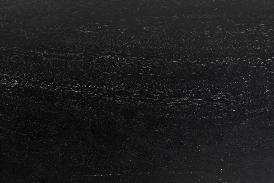 Noir Ava Collection Dresser 5 Drawers Hand-Rubbed Black Finish (1 of 17)