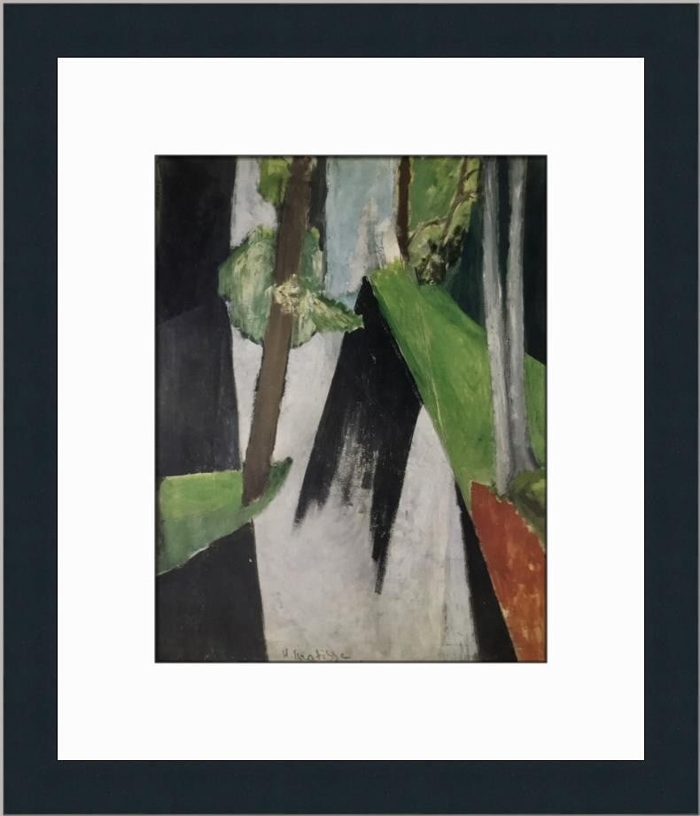 Henri Matisse Sunlight in the Forest Custom Framed Art Print (1 of 2)