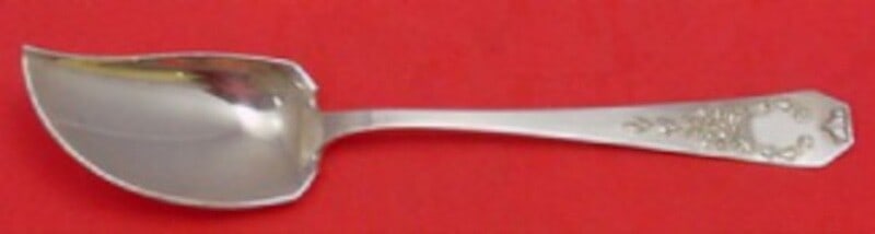 Whiting Madam Jumel Sterling Silver Jelly Server 6 Inch Monogrammed (1 of 1)