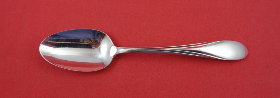 Sterling Silver Teaspoon Yankee Clipper Pattern by Frank Whiting 6 Inch: Sterling Silver Teaspoon Yankee Clipper Pattern by Frank Whiting 6 Inch This is a pre-owned sterling silver teaspoon in the Yankee Clipper pattern by Frank Whiting and Concord. The spoon features a ro